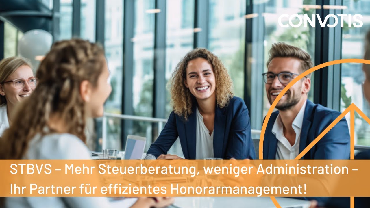 CONVOTIS Webinar - STBVS – Mehr Steuerberatung, weniger Administration