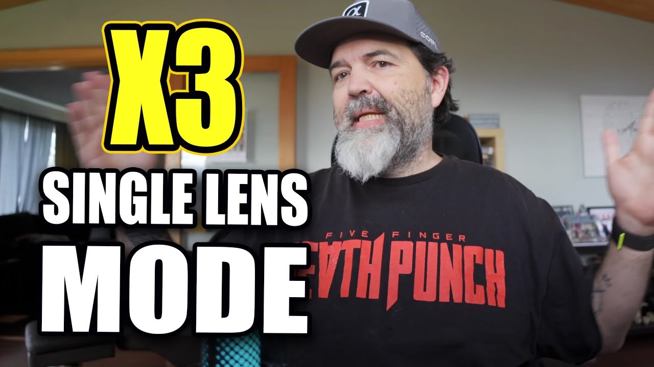 Insta360 X3 - Single Lens Mode Is An Amazing Upgrade Feature | We Test It Out!