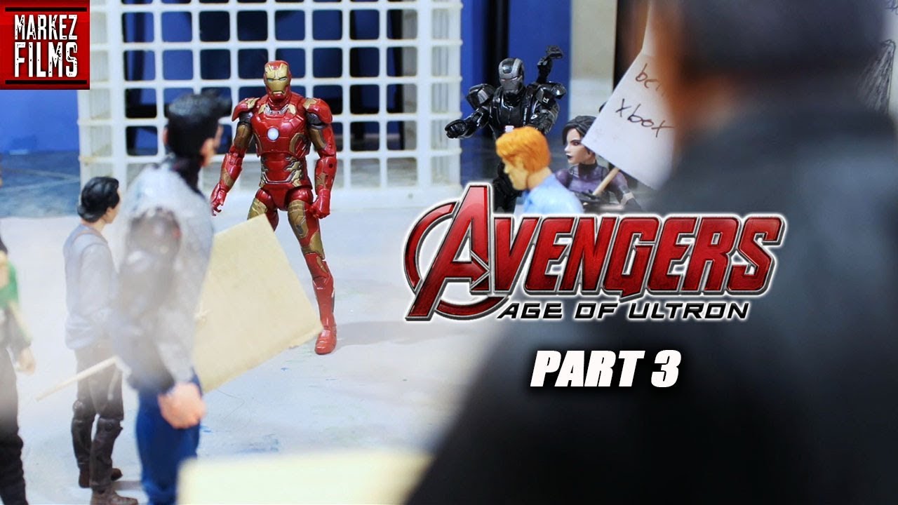 Avengers Age Of Ultron Stop Motion Film part 3