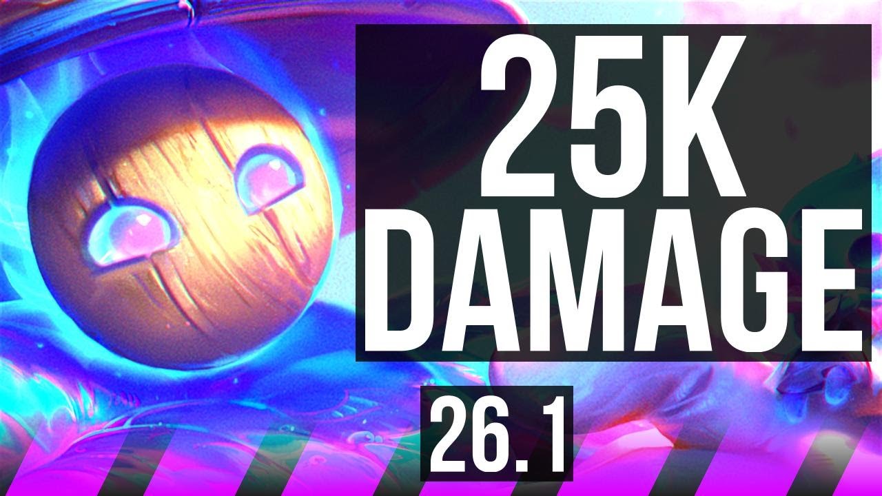 BARD & Nilah vs LULU & Twitch (SUP) | 25K damage | EUW Master | 26.1