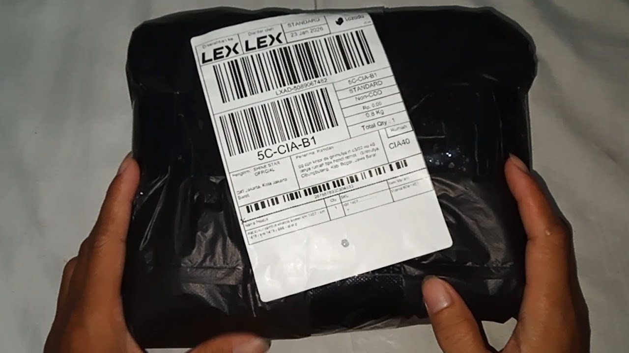 Unboxing paket-Unboxing Paket Harga 51.147 rupiah