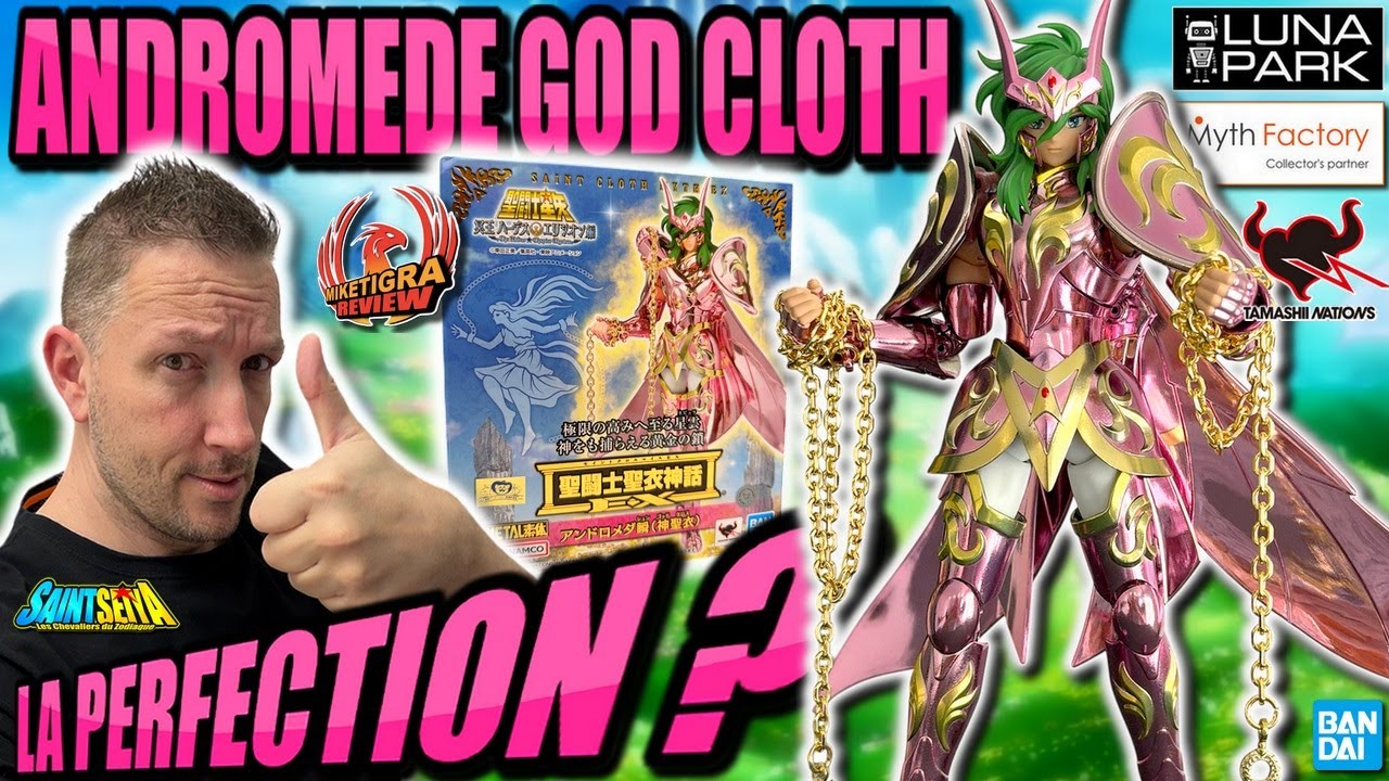 La PERFECTION ? ⚜️ SHUN D’ANDROMÈDE GOD CLOTH EX Metal ⚜️ Saint Seiya Myth Cloth Chapitre Elysion