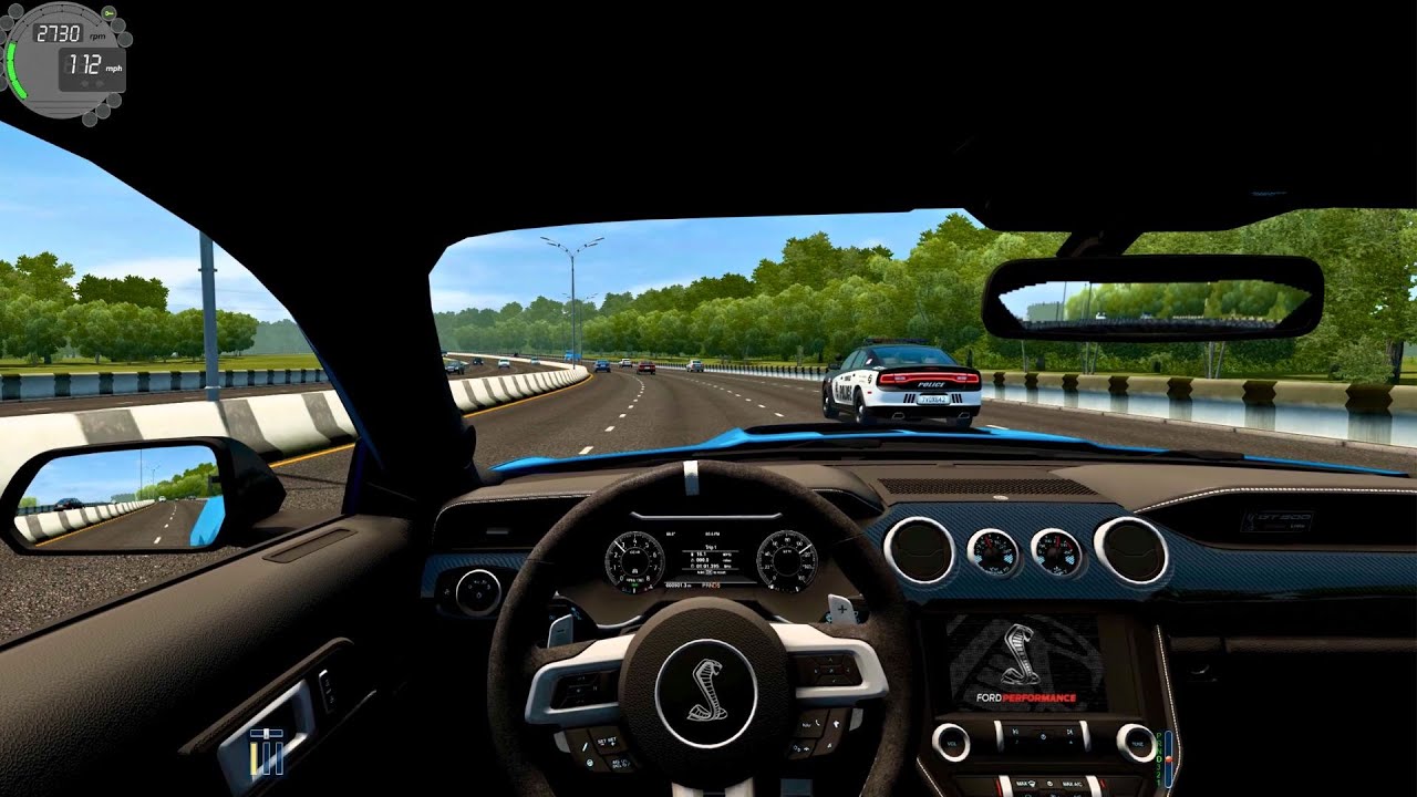 City Car Driving - Ford Mustang Shelby GT500