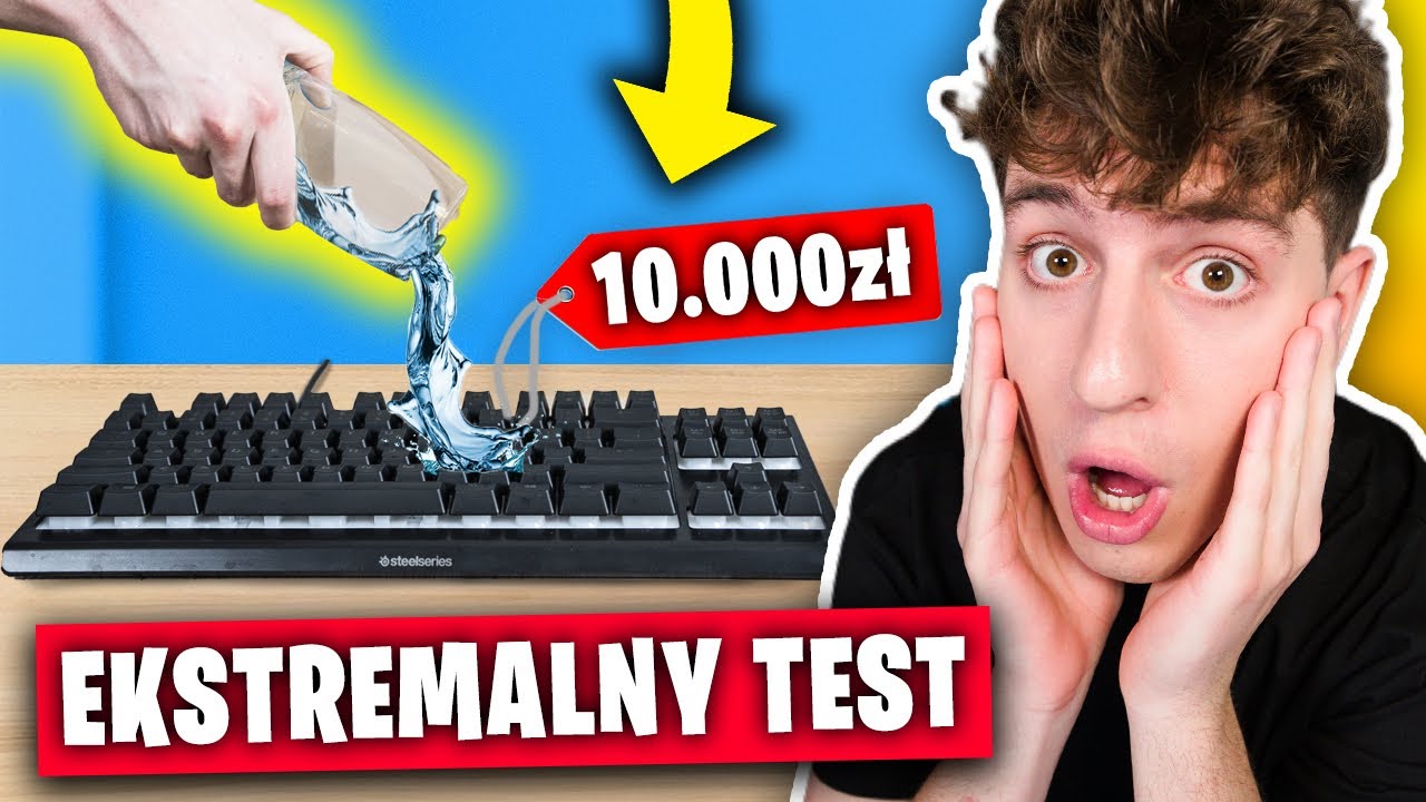 EKSTREMALNY TEST KLAWIATUR za 10.000 ZŁ