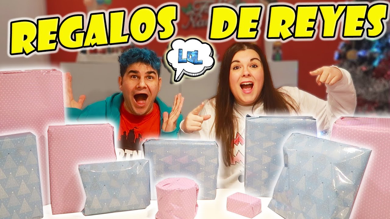 ABRIENDO REGALOS de REYES MAGOS - LOL Retos Divertidos
