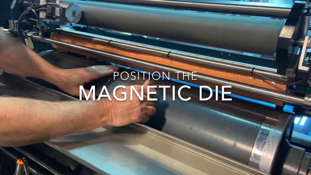 Die Cutting on the Kompac Onyx 30