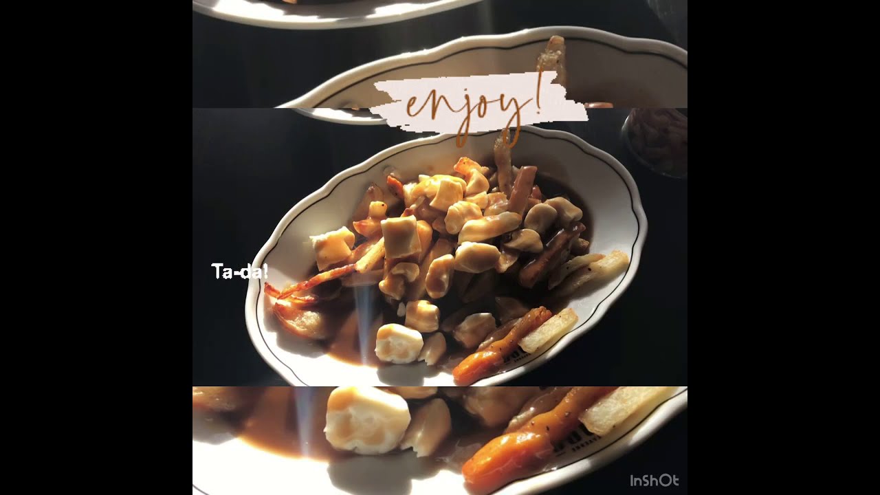 The BEST (easiest, n laziest) Poutine  (+review store-bought gravy!)