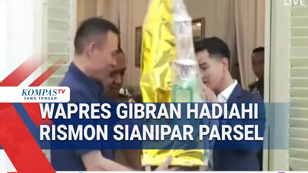 Usai Bertemu di Istana, Wapres Gibran Hadiahi Rismon Sianipar Parsel