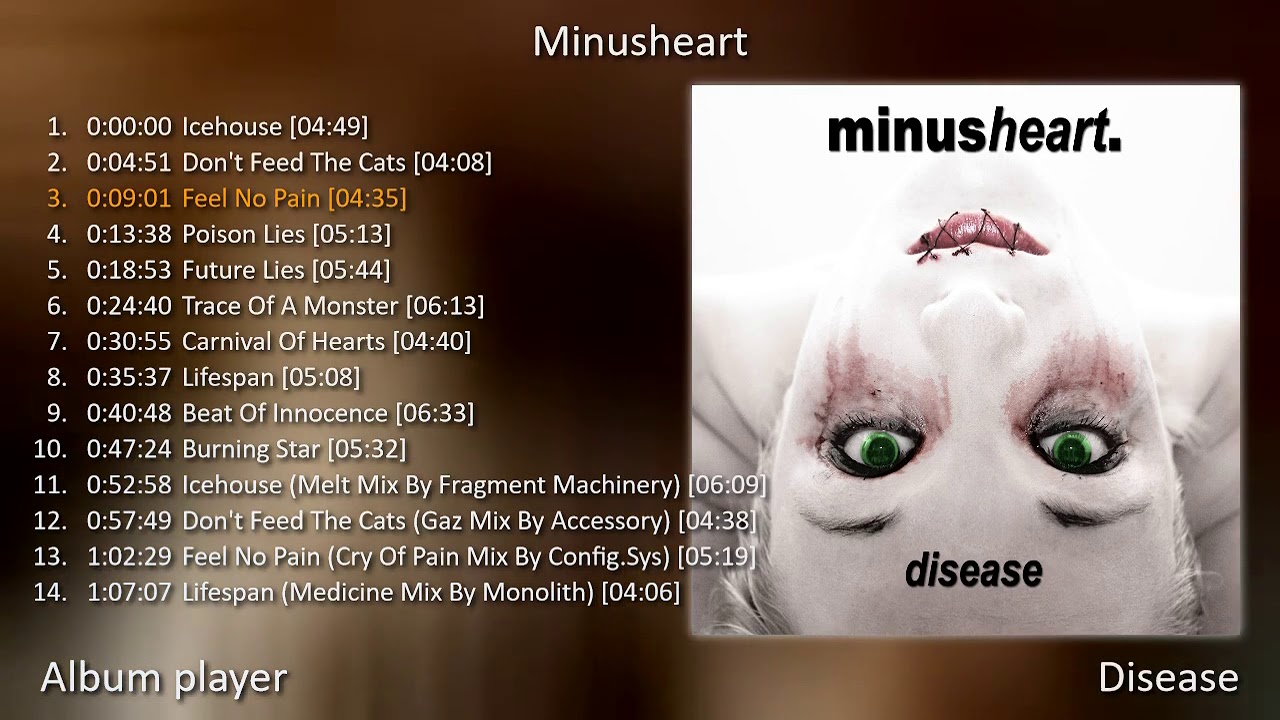 Minusheart - Disease (Full Album Player) [ Electro EBM ]