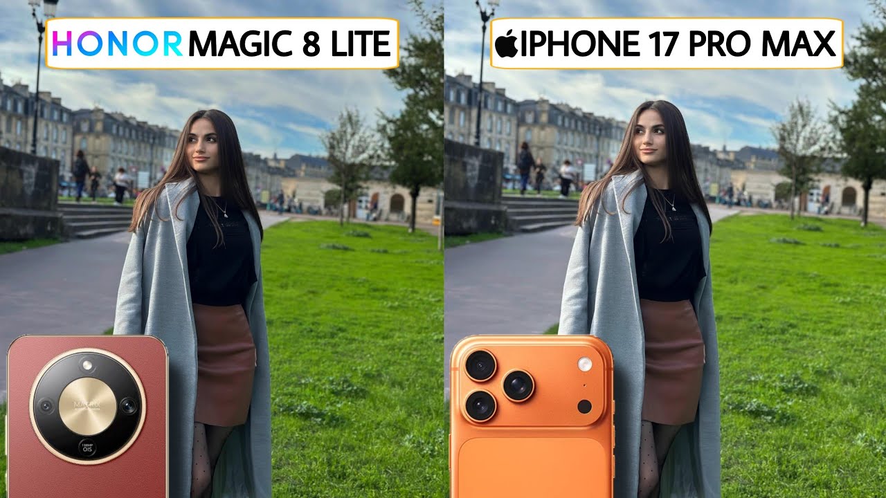 Сравнение камер Honor Magic 8 Lite и iPhone 17 Pro Max: тест-драйв