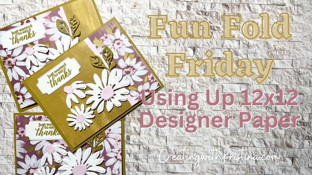 How to Quickly Use Up Your 12x12 Designer Paper