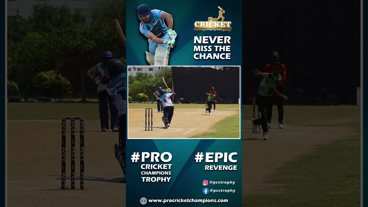 Epic Revenge... #register #pcct #cricket #cricketlovers #cricketfans #shorts