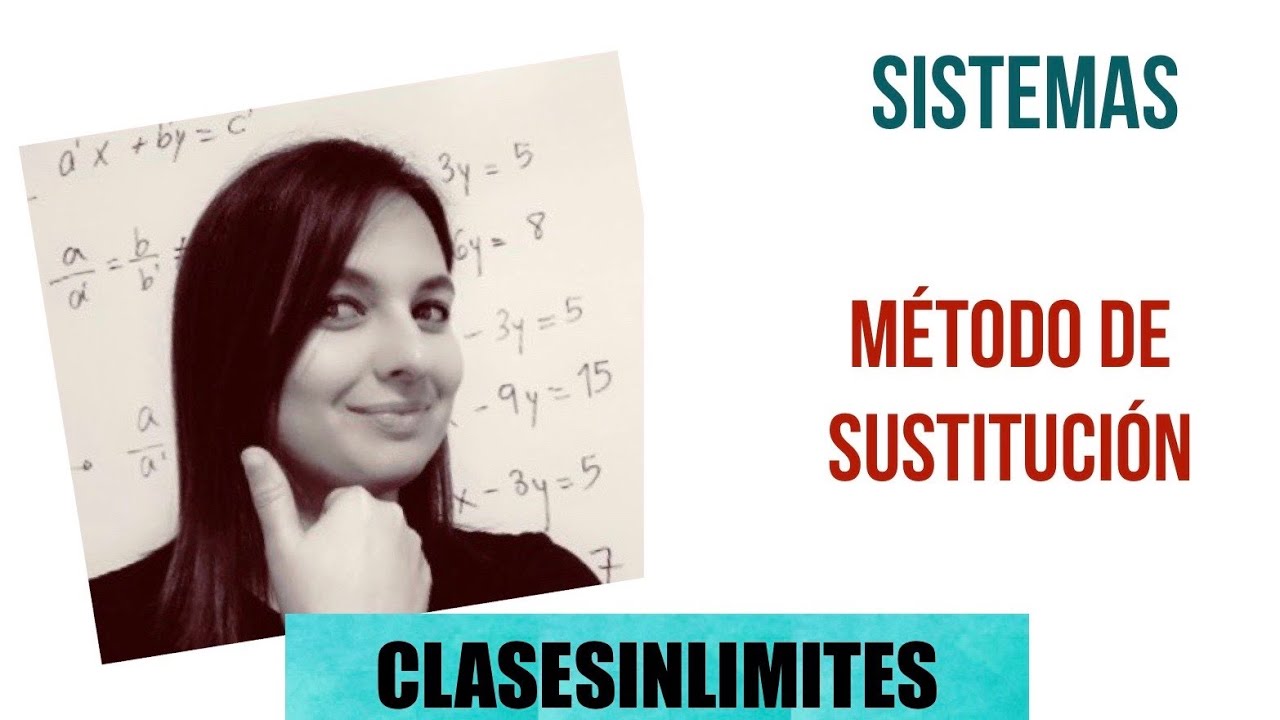 M&Eacute;TODO SUSTITUCION. RESOLUCION DE SISTEMAS POR EL M&Eacute;TODO DE SUSTITUCION