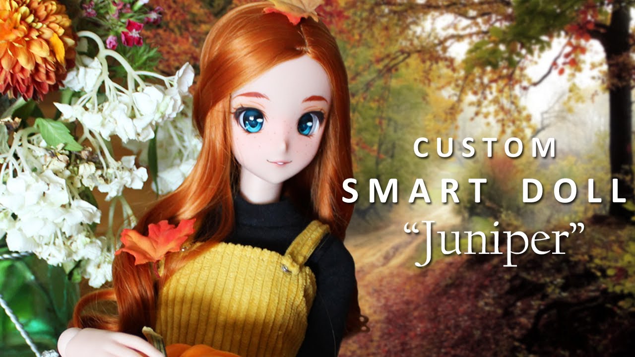 Процесс перекраски Smart Doll «Можжевельник» – вдохновлённая стойкостью скульптура Mirai