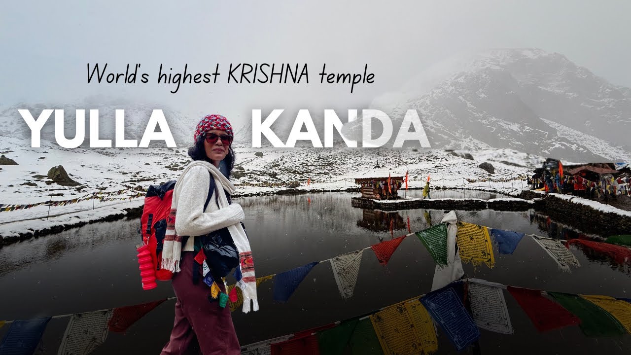 Most Dangerous Roads to Himalayas | Yulla Kanda – World’s Highest Krishna Temple🦚 | Kailash Range