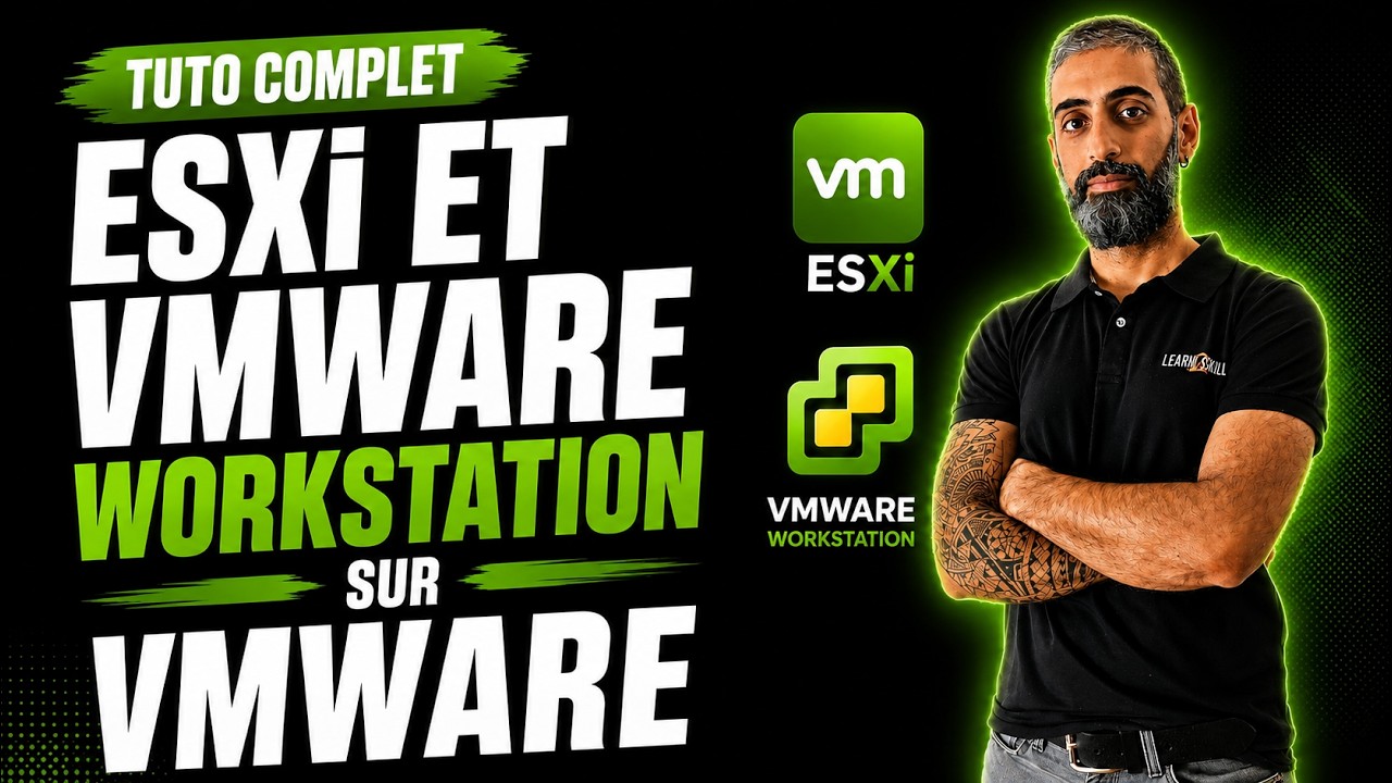Installation ESXI 8 sous VMware Workstation | Tutoriel complet