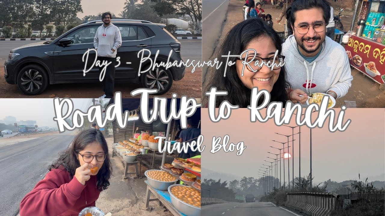 Bangalore to Ranchi Road Trip| VW Taigun| Day 3: 550km Cuttack + Jamshedpur Lunch +  Devri Mandir