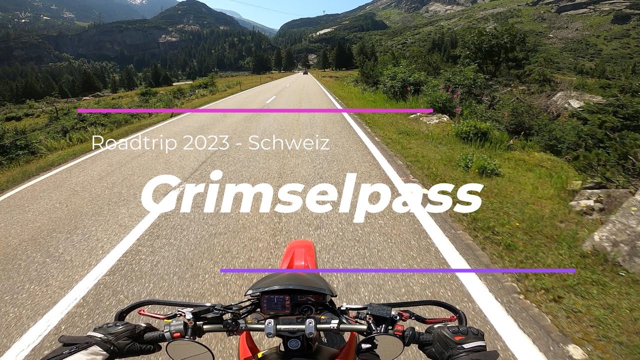 HONDA FMX 650 // GRIMSELPASS // SCHWEIZ // SUPERMOTO