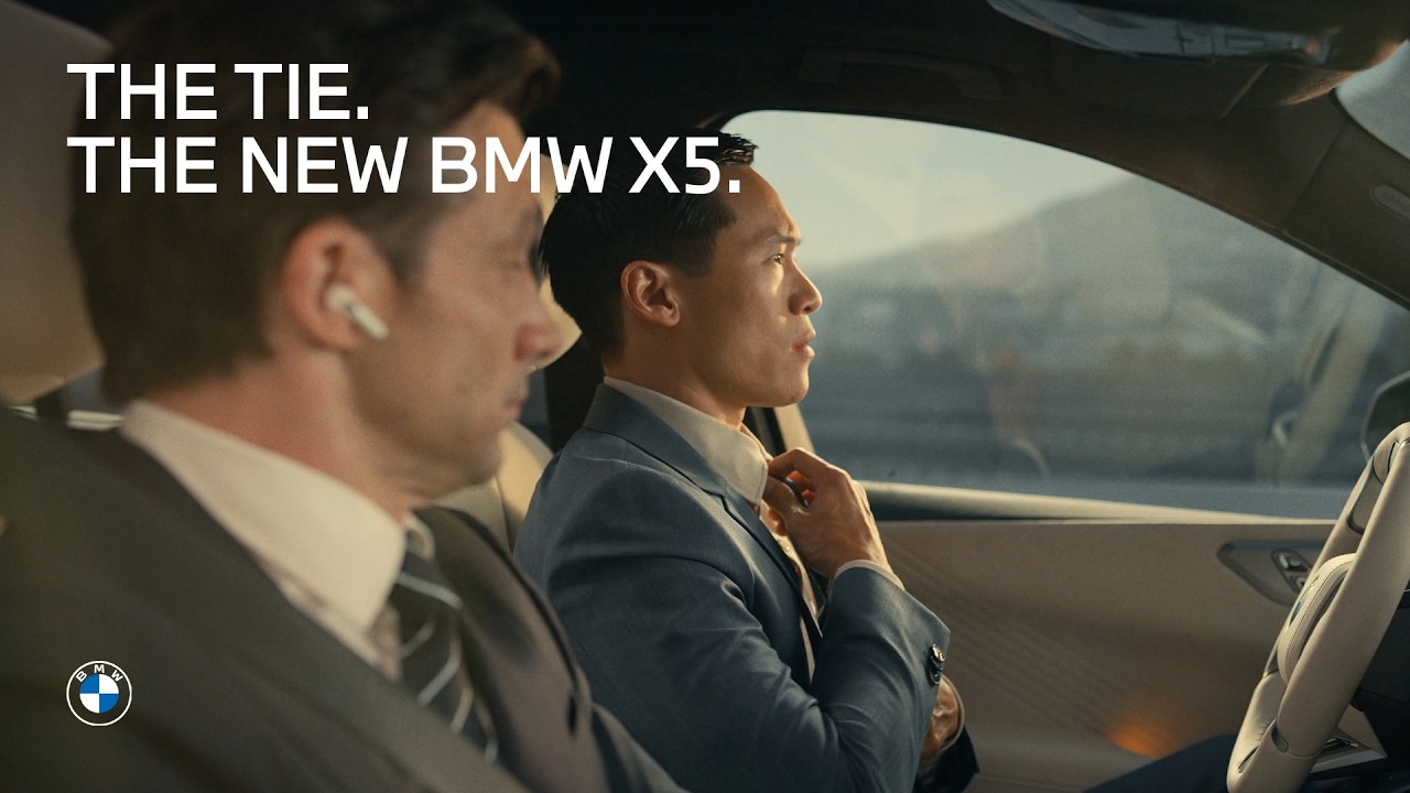 Dress for success, drive with confidence | The new BMW X5.
