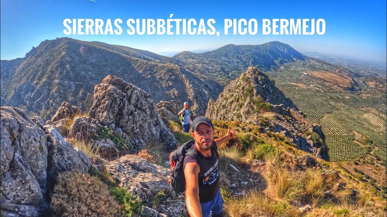 Ruta de montaña por las sierras subbéticas, pico bermejo.