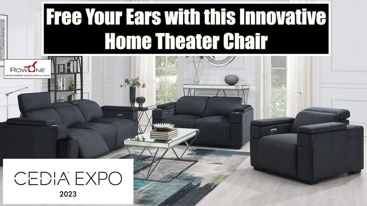 A Happy Accident? RowOne's Calveri Chair Takes the Audio World by Storm! CEDIA 2023