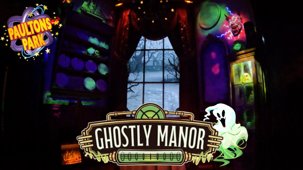 Ghostly manor | 4K ON RIDE POV | NEW FOR 2025!