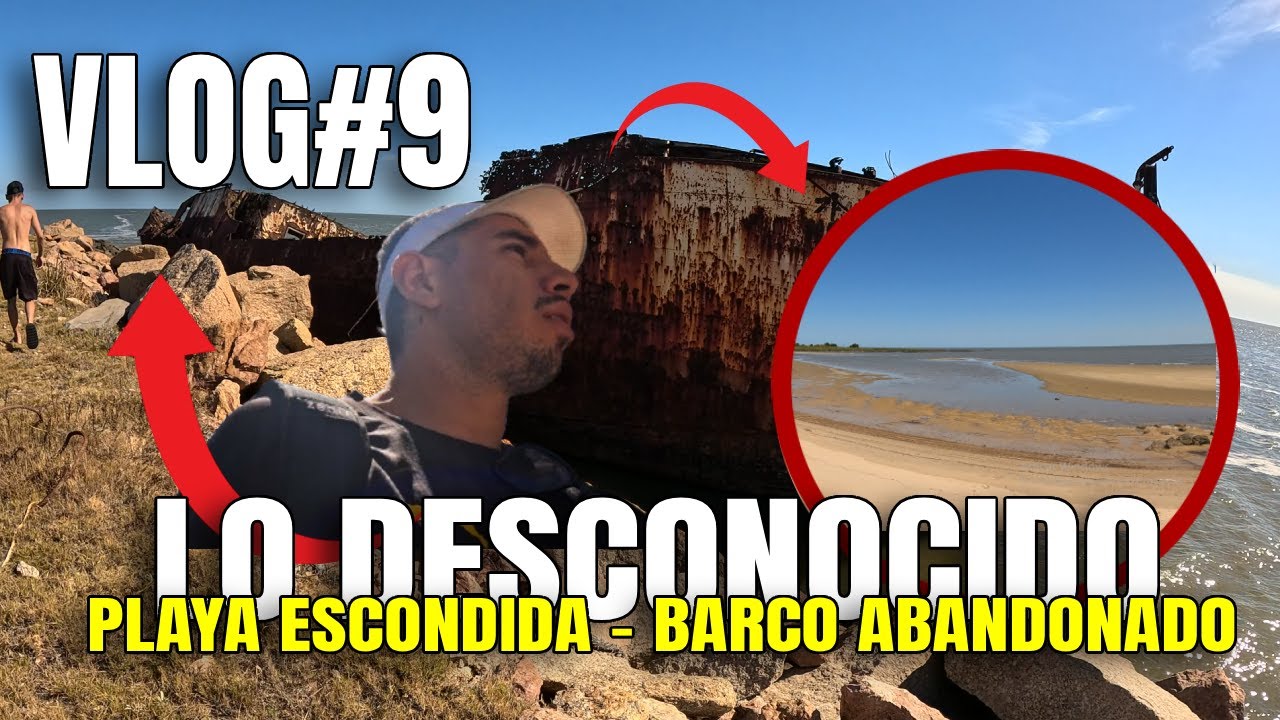 VLOG #9 - LA MEJOR PLAYA DE URUGUAY ESCONDE ALGO ATERRADOR
