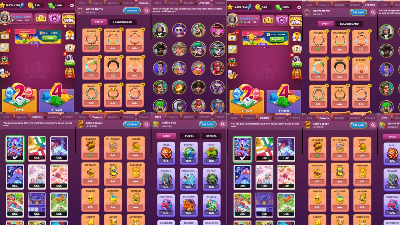 LUDO STAR ONE BEST ACCOUNT THE END OF ERA #hamzakaddiwal #foryou #mobilegame #ludostar #support 