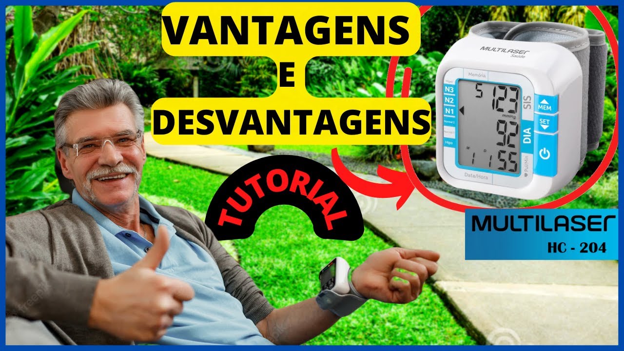 Multilaser HC 204 com usar Corretamente o medidor de press&atilde;o arterial digital de bra&ccedil;o #cardiologia