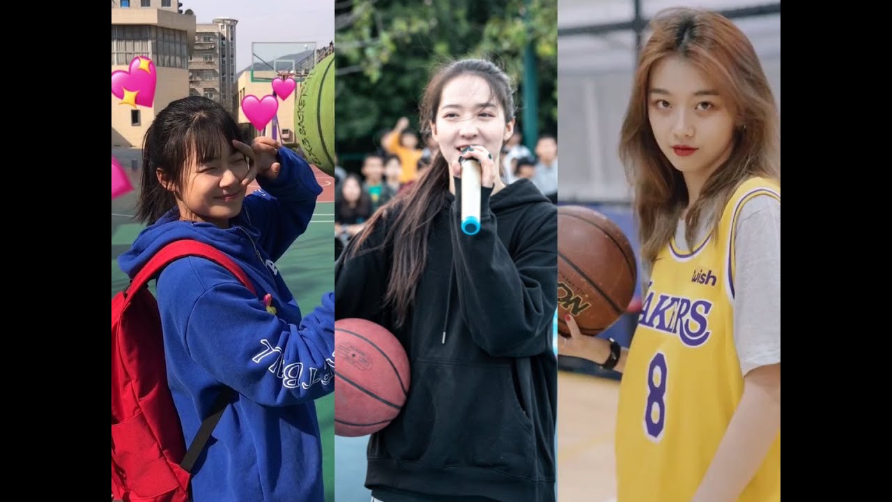 【Bball Girls】路人王高颜值篮球少女合集（二） | Basketball Girl |Khi con gái chơi bóng rổ NGẦU không tưởng|농구 소녀