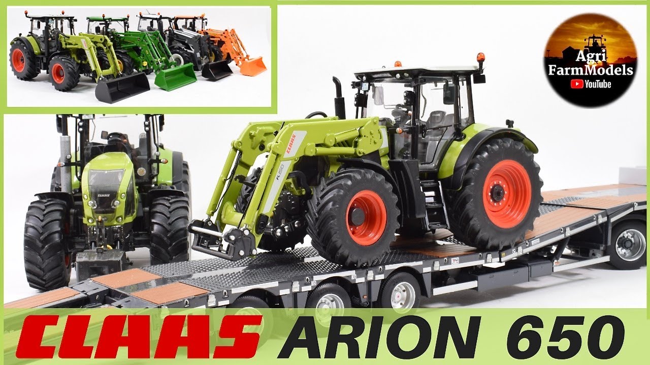 WIKING CLAAS ARION 650 with FL150 front loader in 1/32 | Farm model review #40