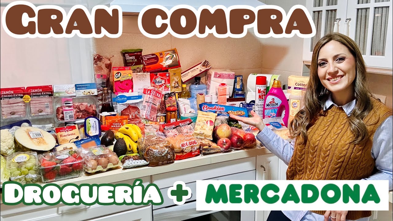 🛒COMPRA MERCADONA y DROGUERÍA⬆️PAGAMOS EL DOBLE DE HACE 8 AÑOS‼️IDEAS Y RECETAS #lepetitvlogs