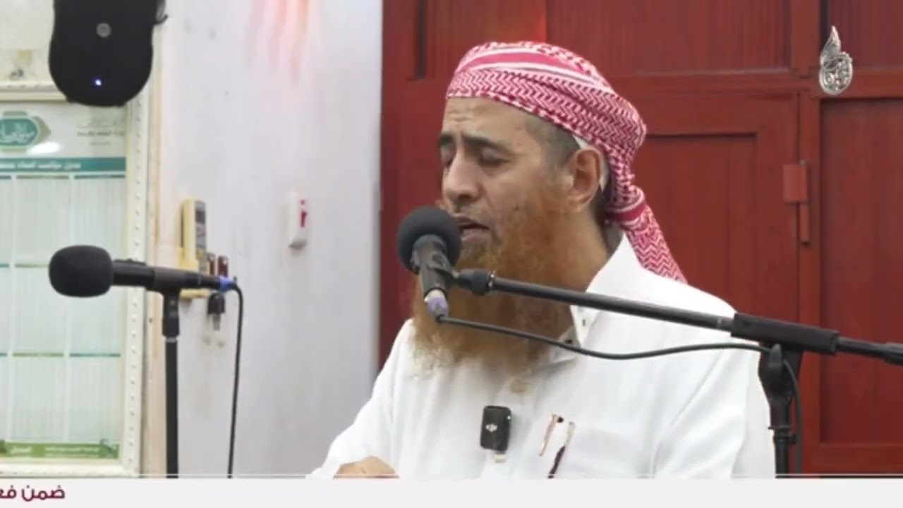 كلمة قوية للشيخ عبدالله بن سعيد العيسائي في موت الشيخ العلامة ربيع بن هادي المدخلي 