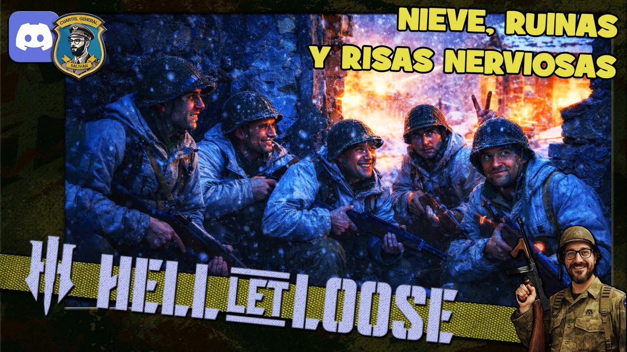 🌨️🌒La noche más larga en las Ardenas | Hell Let Loose