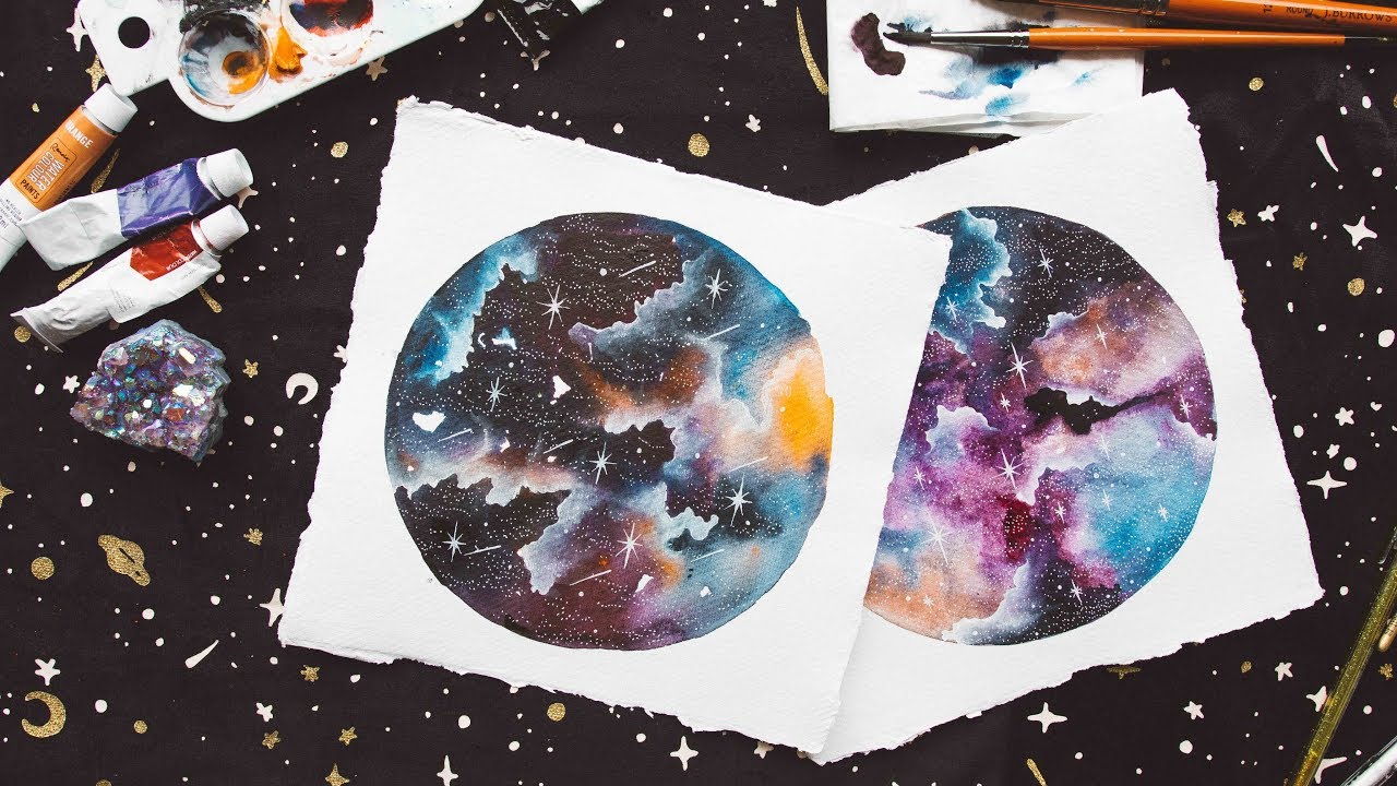 ✧ PAINTING GALAXIES ✧ DreamyMoons