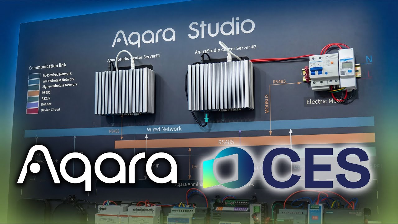 Aqara CES 2026 Booth Tour: From DIY Smart Home to Pro Building Automation