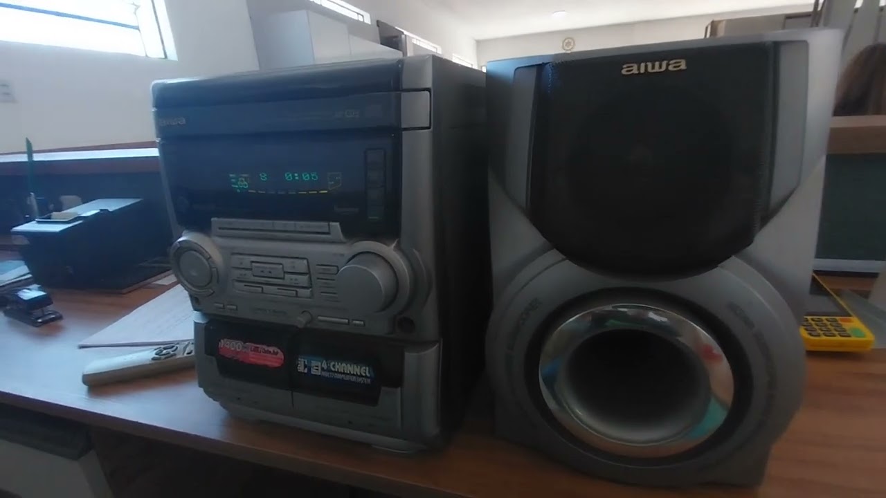 System aiwa nsx-s555 meu primeiro aiwa