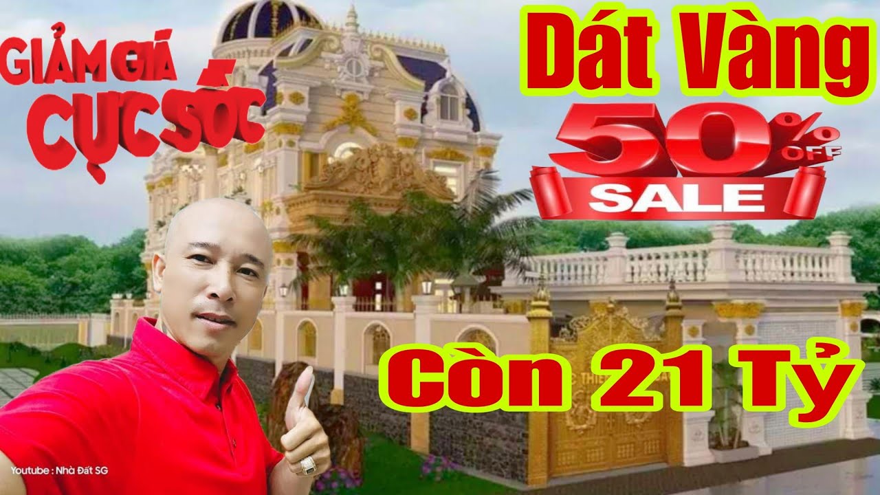 🛑Thật 100% biệt thự dát vàng giảm 50% đại gia bán gấp trả nợ trong nước mắt | #bietthusaigon