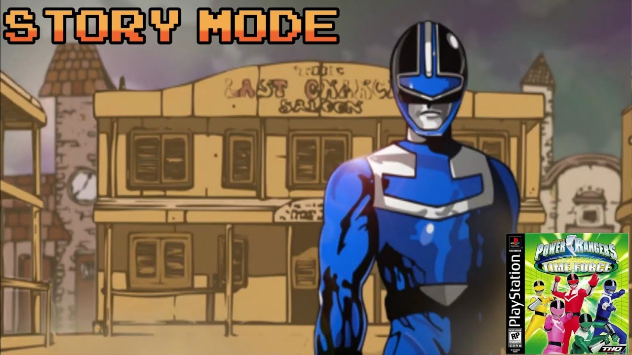 POWER RANGERS TIME FORCE (PS1) | STORY MODE | -NAMATIN