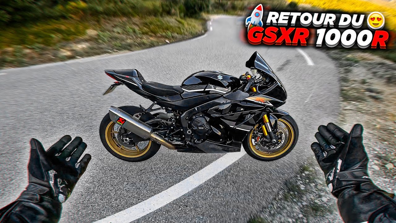 LE RETOUR DU GSX-R 1000 R... 🤯🚀 ENFIN !