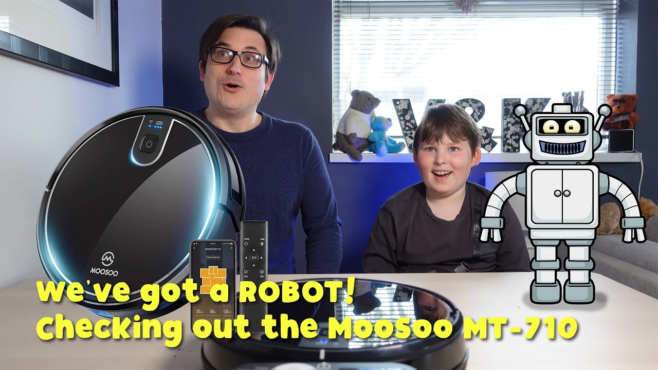 We've got a ROBOT! Unboxing, Setting up and Testing the MOOSOO MT710 Robot Vacuum Cleaner