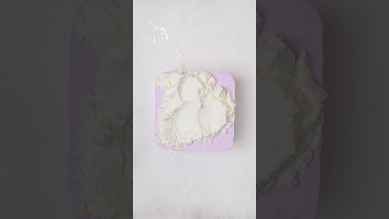 ASMR | baking soda & cornstarch crunchy TEST