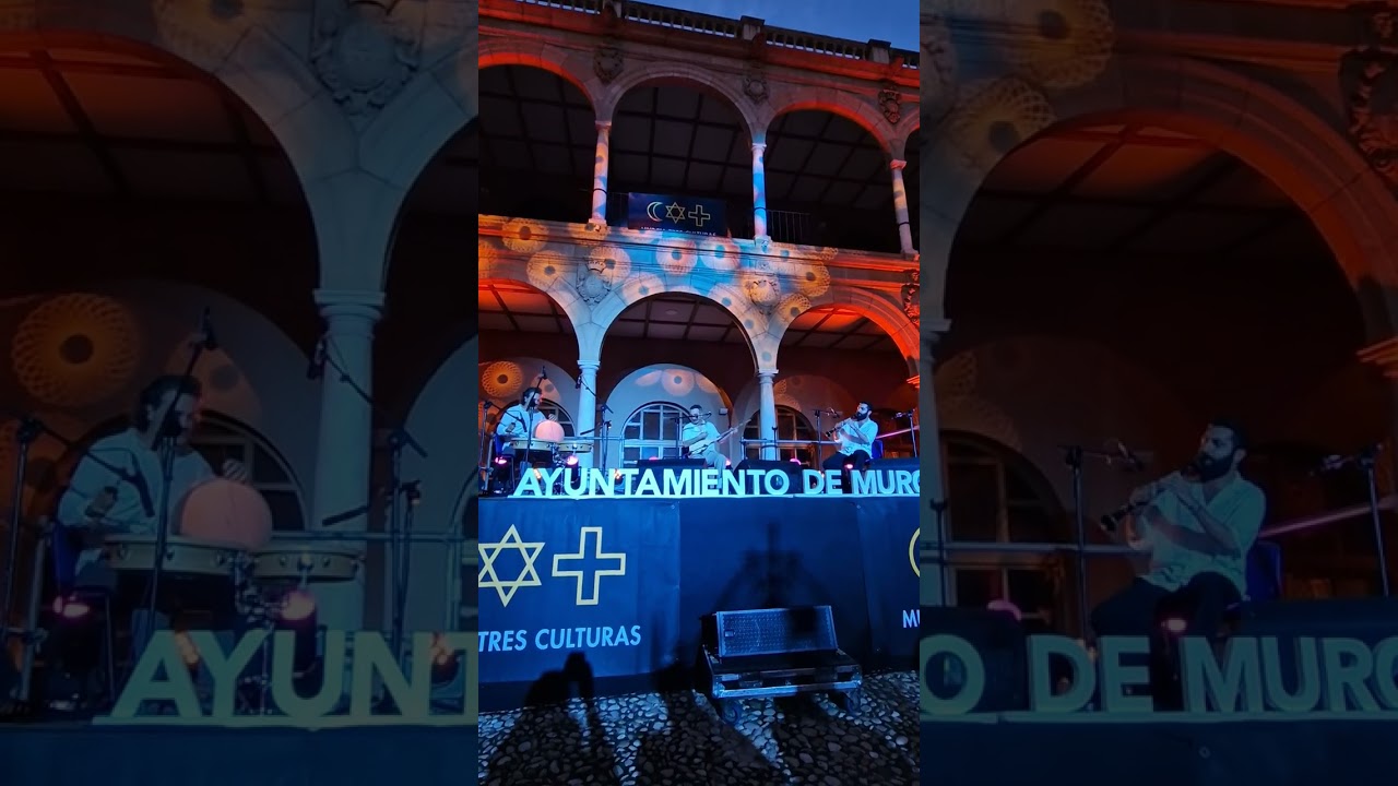 Ali Doğan Gönültaş en Murcia. Con Luis Taberna y Firat Cakilci