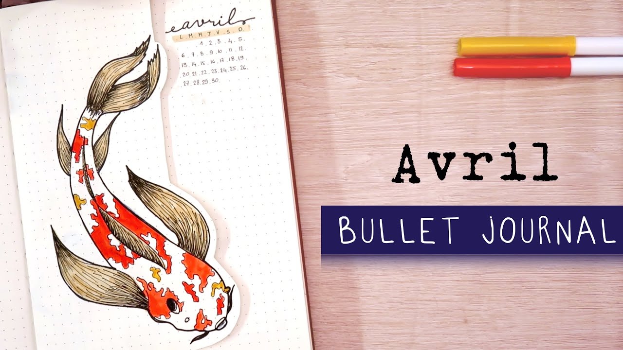 Bullet Journal Avril 2020 | ORGANISATION