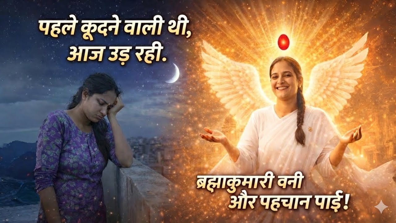 पहले कूदने वाली थी… आज उड़ रही! | ब्रह्माकुमारी बनी और पहचान पाई 😢➡️✨