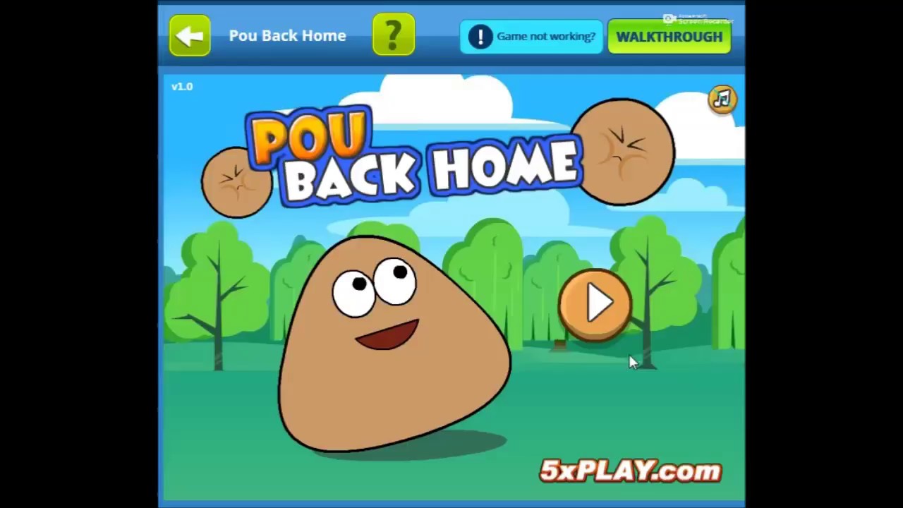 Pou Back Home Game level 1- 15