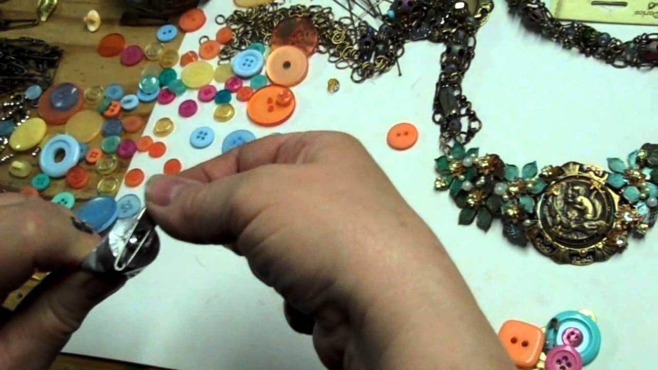 Collage Jewelry Made Even Simpler/Rudimentary Gypsy Beading