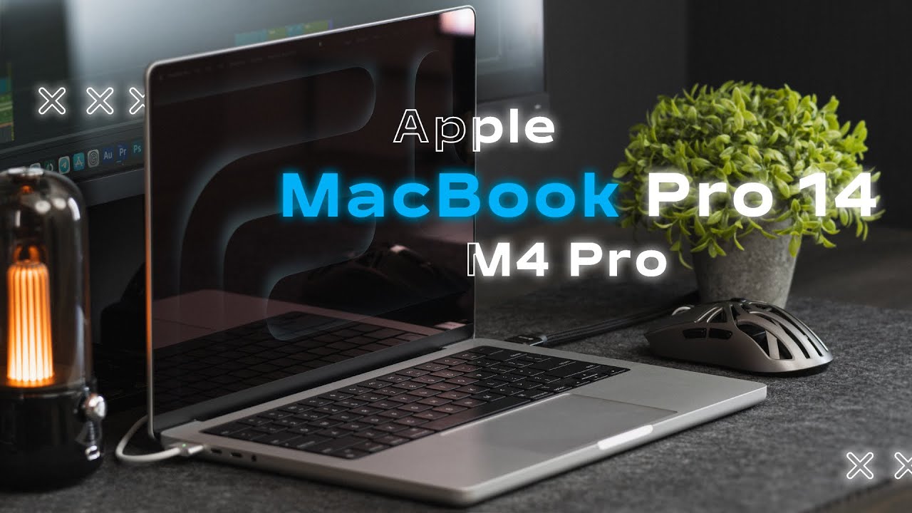 Наша Рабочая Лошадка 🔥 Ноутбук Apple MacBook Pro 14 M4 Pro выбор Блогера Для Монтажа Без осечек