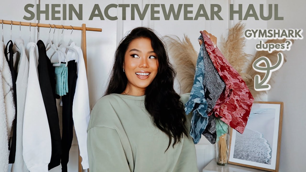 SHEIN TRY-ON HAUL (Gymshark dupes) w/ discount code