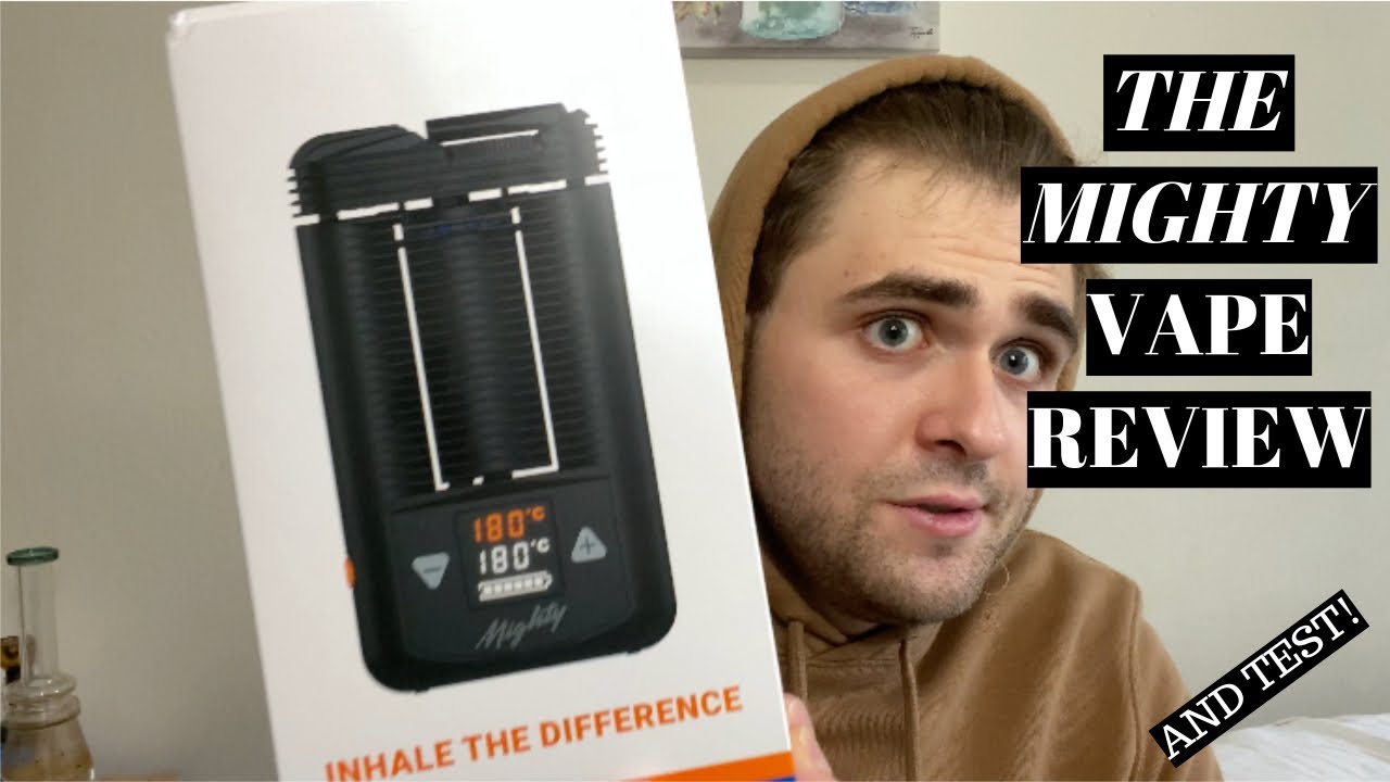 TRYING THE MIGHTY VAPE! (HONEST REVIEW)
